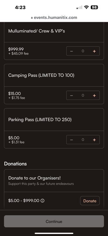Ticket pricing June 2025 - page 2